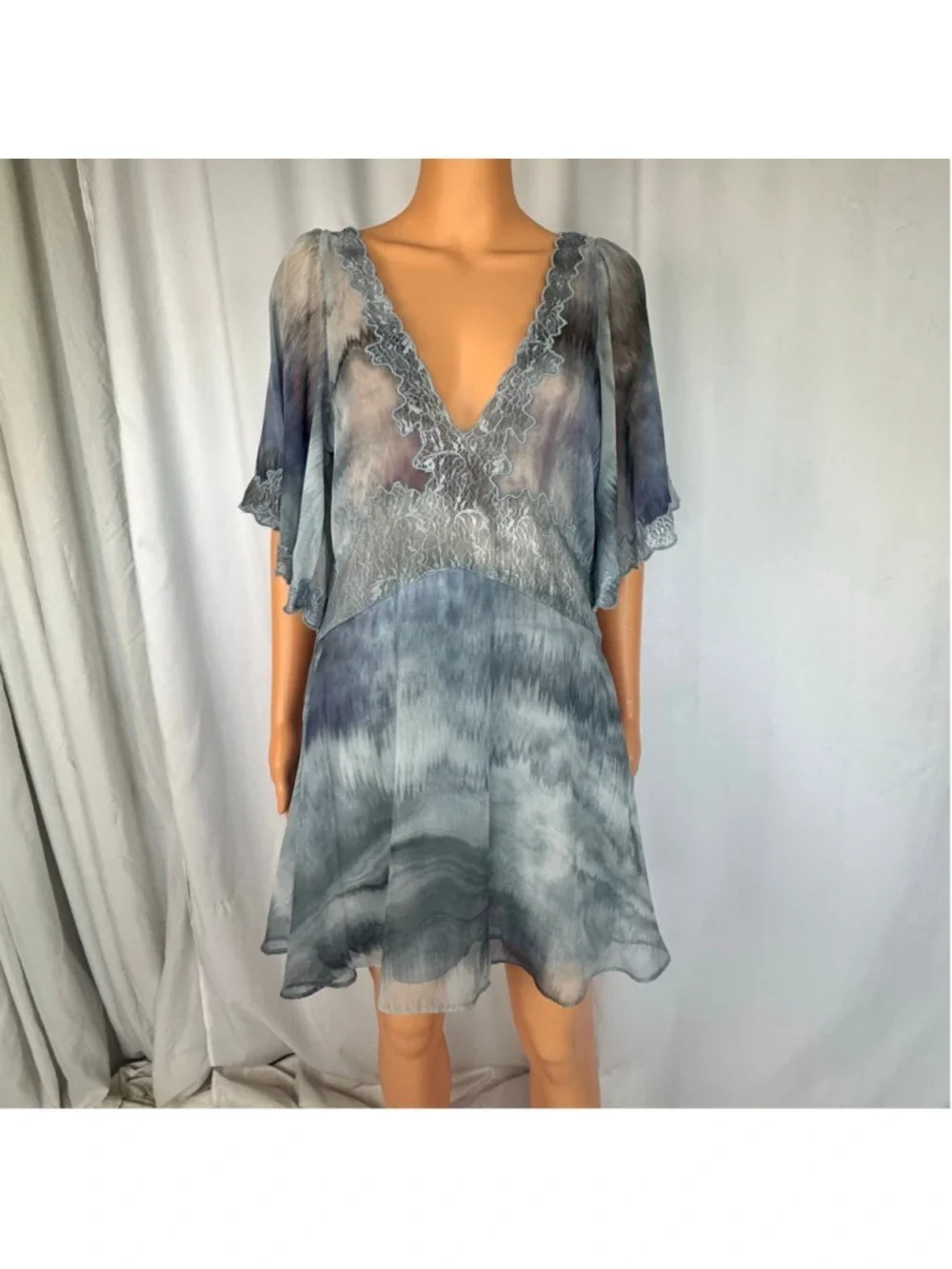 Free People Chance On Me Mini Dress Women's Medium